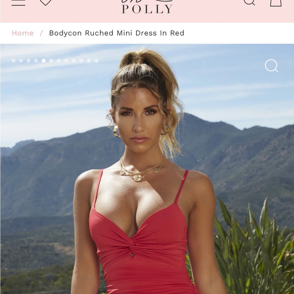 Oh Polly Hoco mini dress